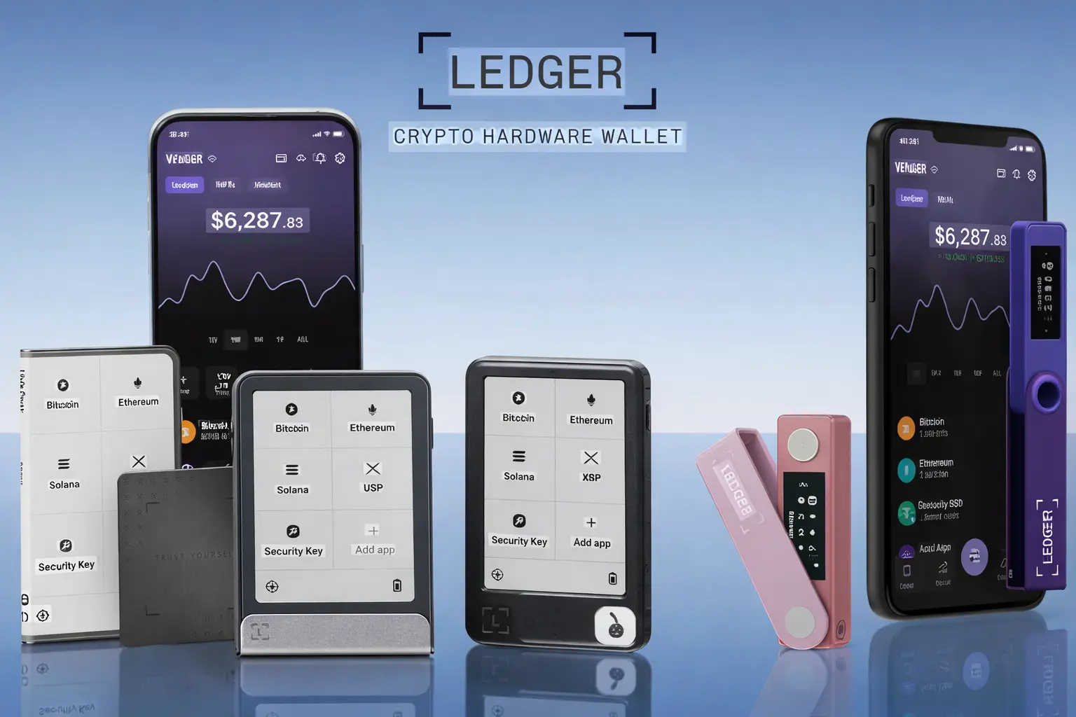 Ledger Flex hardware wallet for secure crypto storage
